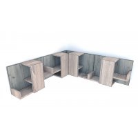 ANSAMBLU BIROU BOB SI DRESSING DSO / DECOR K002